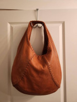 Bottega Venneta Cervo Leather Cinnamon Hobo Bag Purse
