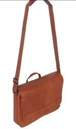 New with tags! Kenneth Cole Reaction "Risky Business" Messenger Bag Leather