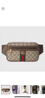 Gucci OPHIDIA GG BELT BAG