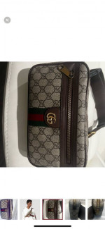 Gucci OPHIDIA GG BELT BAG
