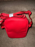 Supreme leather crossbody bag