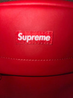 Supreme leather crossbody bag