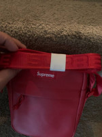 Supreme Leather Shoulder Bag