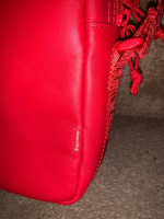 Supreme Leather Shoulder Bag