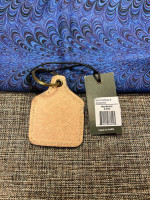 109-OMT Myra Bag Key Fob “Morning’s Bloom” Cowhide Leather Key Fob S-8763