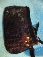 black evening bag