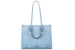 Replica Louis Vuitton On The Go MM Monogram Bag in Summer Blue
