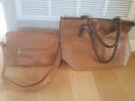 Purse and matching travel bag