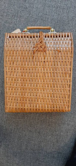 Ladies 1940's woven bag