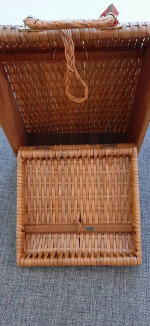 Ladies 1940's woven bag