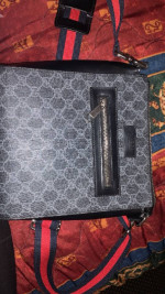 Gucci messenger bag hardly worn for sale