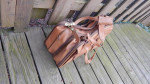Hartmann leather duffle bag