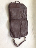 Vintage Patchwork Leather Garment Bag