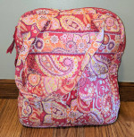 Vera Bradley Shoulder Bag in Raspberry Fizz