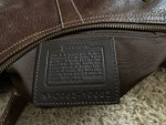 Rare COACH 10062 Mia Chestnut Brown Leather Handbag Hobo Bag