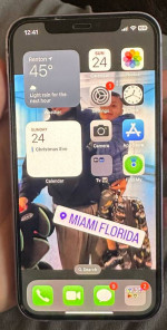 Purpe IPhone 12 128GB - NO CRACKS & UNLOCKED