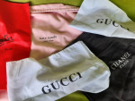 dust bag large medium small red white blush pink brown black new