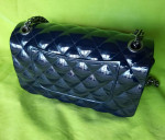Black quilted purse chain strap shoulder cross body small bag women li