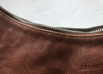 Used good condition Kenneth Cole HOBO Crescent Shape leather should bag