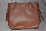 Studio Collection Perforated Tote Bag 14" Laptop Purse