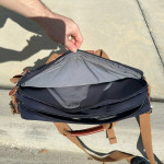 CONVERTIBLE SHOULDER BAG WITH LOTS OF POCKETS AND LAPTOP CASE