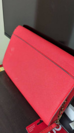 H&M clutch bag. Reddish Orange - 15 OBO