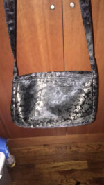 NEW Black silk cross body 💼