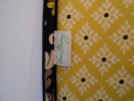 Vera Bradley Hard Shell Computer Case/Brief Case Yellow and Black