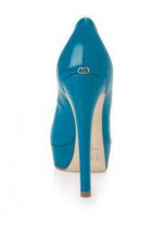Christian Dior Miss Dior Peep-Toe Patent Leather Platform Heels, NEW