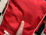 Vintage Retro 1970s TWA airline carry-on vinyl bag
