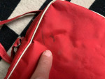 Vintage Retro 1970s TWA airline carry-on vinyl bag