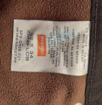 Wrangler Men's FLEECE LINED Jeans Black Size 32Wx34L