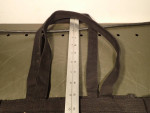 The Market Line Lower East Side Black Cloth Tote Bag: 13" x 10" x 5"