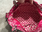 Vera Bradley Pink Twirly Birds Purse w/ Lots of Extras