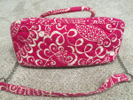 Vera Bradley Pink Twirly Birds Purse w/ Lots of Extras