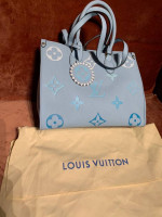 Louis Vuitton blue bag