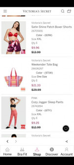 Victoria Secret and Pink
