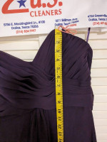 Size 14 Allure Bridals Extra Long Tall Purple Bridesmaid Dress