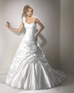 Wedding Dress NEW $1499💕 MAGGIE SOTTERO 8 WHITE ORGANZA STRAPLESS COR