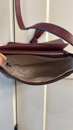 Kate Spade New York Knott Pebbled Leather Medium Saddle Crossbody - Li
