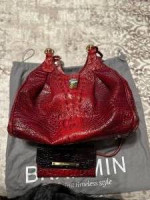 Brahmin Like New pocket book and wallet