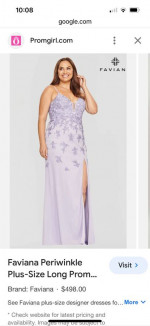 New Prom/mother of the bride plus size gown