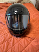 HELMET - SNOWMOBILE OR ROAD BIKE - HJC - BLACK - MEDIUM