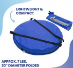 Outdoors Orange Mesh Weather Pod Pop-Up Shelter Pod Tent