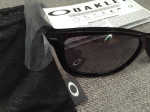 OAKLEY OO9232-02 DROP IN BLACK MIRRORED AUTHENTIC SUNGLASSES 58-17 NEW