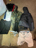 kids clothing - 14-18 - hardly used - nice coats !