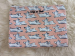 Stash Zip Pouch – Cute Corgi Print!