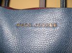 **Reduced**Marc Jacob Navy Blue Leather Tote