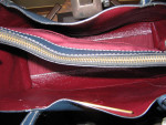 **Reduced**Marc Jacob Navy Blue Leather Tote