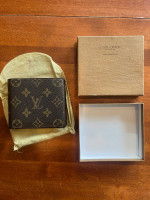 Louis Vuitton Classic Monogram men’s bifold wallet NEW